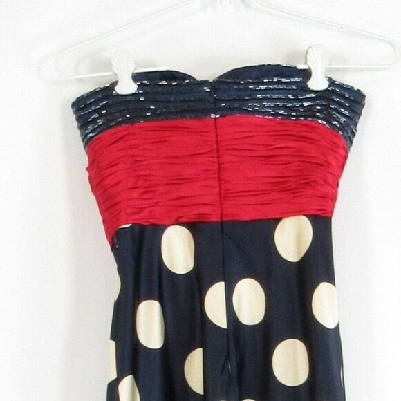 Blue TIFFANY DESIGNS empire waist dress 0 - Picture 4 of 4